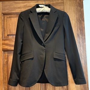 Black Wool Blazer
